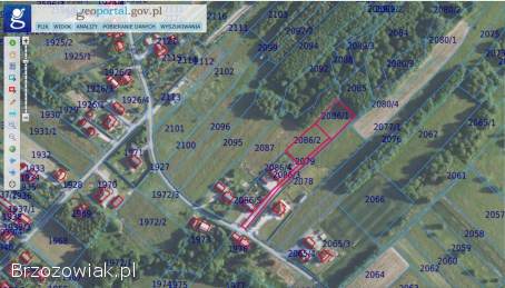 Działki z warunkami zabudowy na sprzedaż w miejscowości Grabownica Starzeńska.