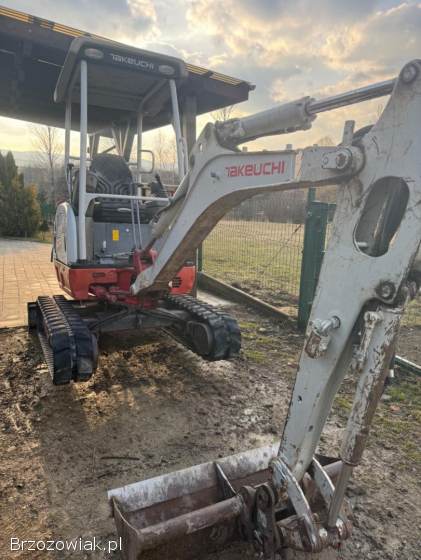 Minikoparka TAKEUCHI TB216