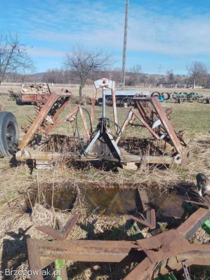 Sprzedam opryskiwacz i duże ciężkie brony