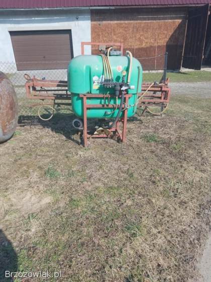 Sprzedam opryskiwacz i duże ciężkie brony