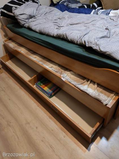 Łóżko młodzieżowe z dwoma miejscami do spania