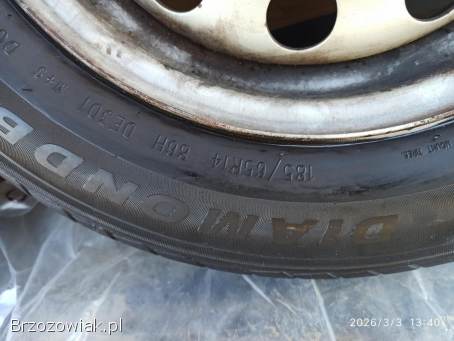 Opony letnie 185/65r14 +felgi
