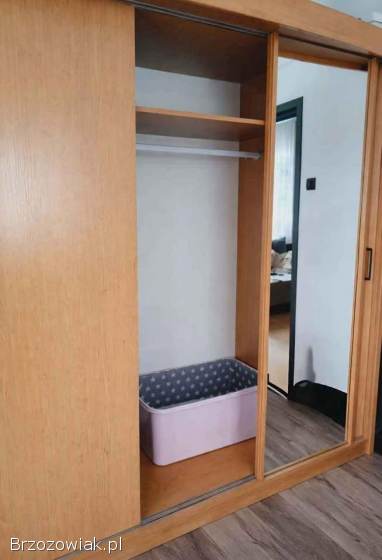 Szafa ubraniowa duża MIODOWA OLCHA