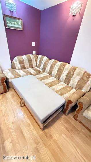 Zestaw Wypoczynkowy: Narożnik z funkcją spania + 2 Fotele + Ława GRATIS!