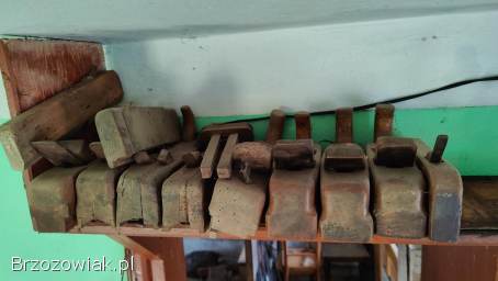 Stary stół stolarski + narzędzia stolarskie