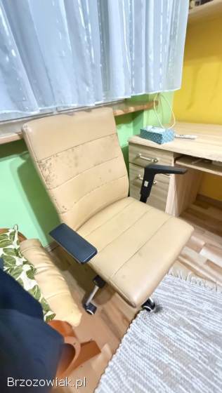 Komplet mebli młodzieżowych Szafa,  Regał,  Biurko,  Łóżko + Materac Jasny Dąb