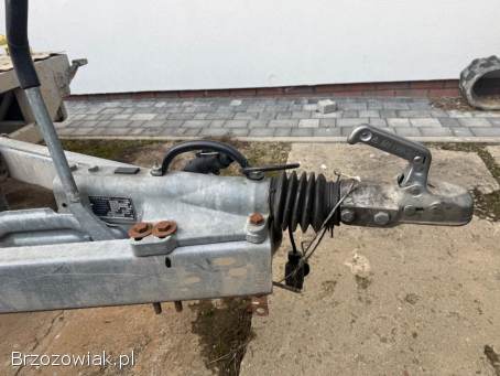 Laweta 3,  5 t DMC,  duża ładowność,  najazdy przyczepą ciężarowa Stim