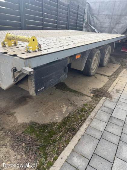 Laweta 3,  5 t DMC,  duża ładowność,  najazdy przyczepą ciężarowa Stim