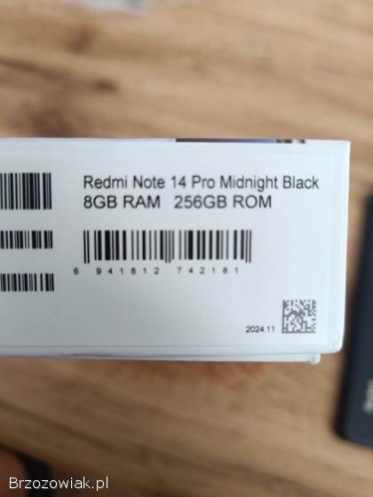 Xiaomi redmi note 14 pro 8/256GB