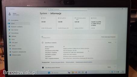 HP EliteBook 840 G5 14 Full HD IPS i7-7500U 8GB Ram 256GB SSD Win11