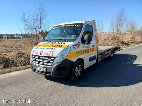 Renault Master 2.  3DCI 150km 14r Autolaweta Pomoc Drogowa