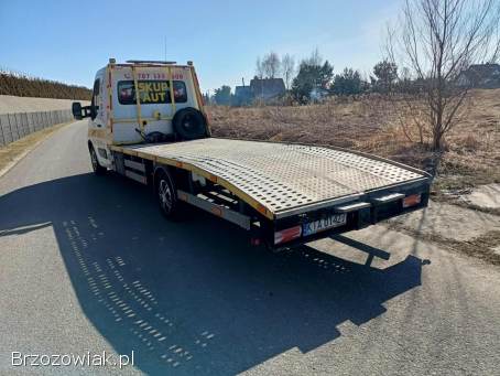 Renault Master 2.  3DCI 150km 14r Autolaweta Pomoc Drogowa