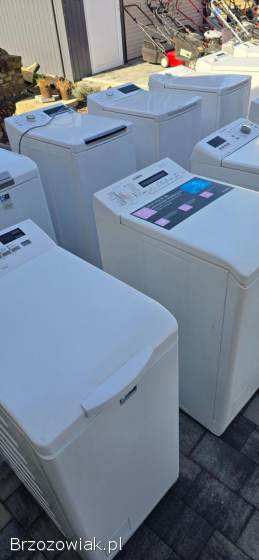 Pralki ładowane od góry.  Gwarancja