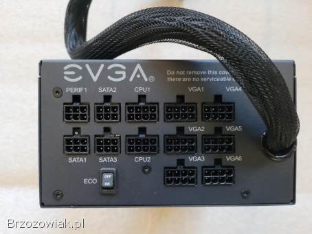 Zasilacz Atx Evga 1000 Gq 1000W 80+ Gold(W) (U) (1000Gq)