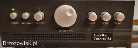 Zestaw 5.  1 Wzmacniacz + głośniki