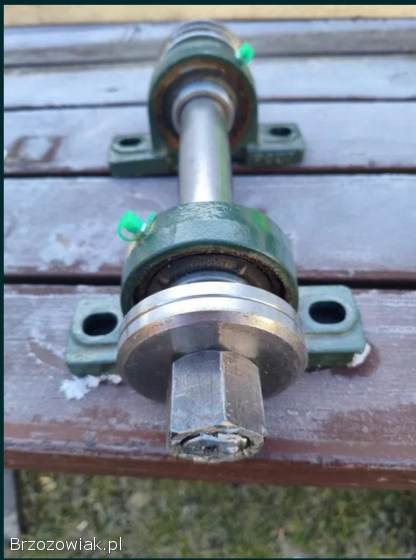 Wałek do Piły Tarczowej (Cyrkularki / Krajzegi) 350mm Lewy gwint + Tarcza