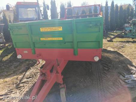 Rozrzutnik obornika jednoosiowy 2.  5T