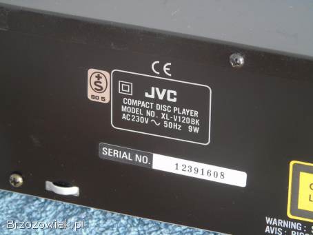 CD JVC XL-V120 sprawny i ładny.  WYSYŁKA.