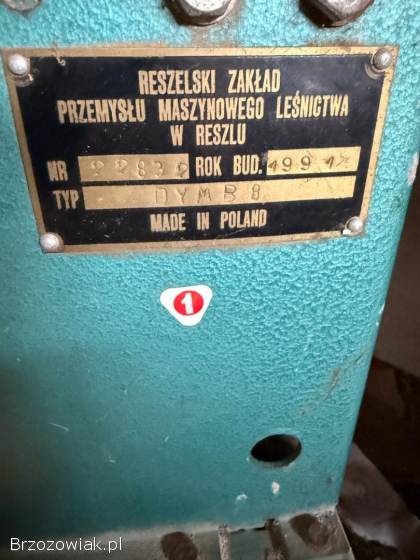 Strugarka Grubościówka Frezarka Szlifierka 4 Urządzenia wJednym Dyma8 Dymc8 Rema