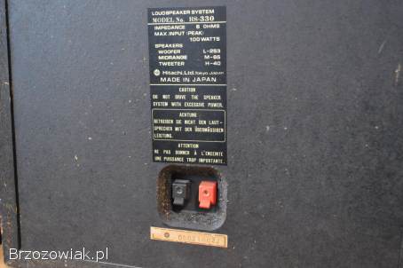 Fenomenalne HITACHI HS-330 Perfekcyjne Brzmienie Wysyłka