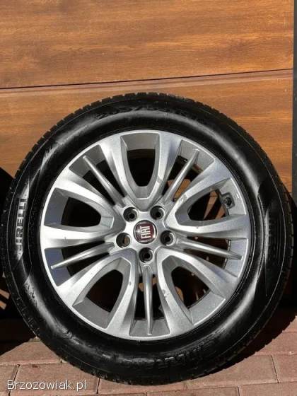 Oryginalne felgi Fiat Tipo 16” 5x98 + opony letnie