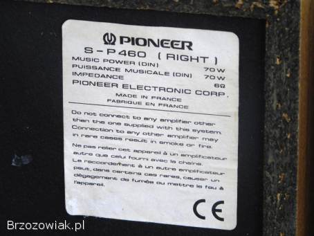 Kolumny Pioneer S-P460 Mega Bas sprawne.  DOSTAWA