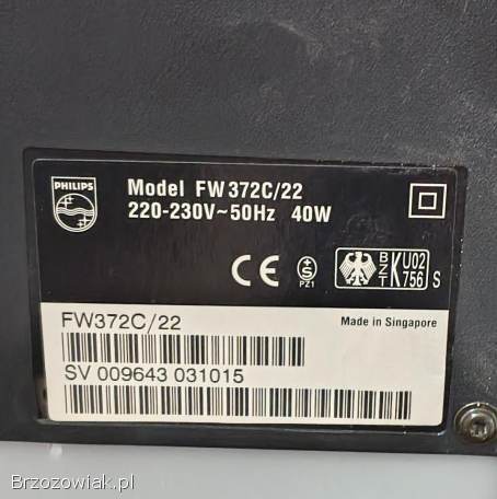 Wieża PHILIPS FW 372C
