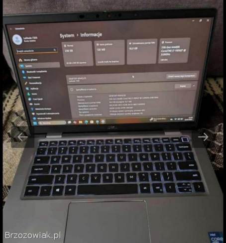 Laptop Dell Latitude i7-11 gen,  16 GB DDR4,  256SSD