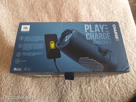 Głośnik mobilny JBL Charge 5 Niebieski Nowy