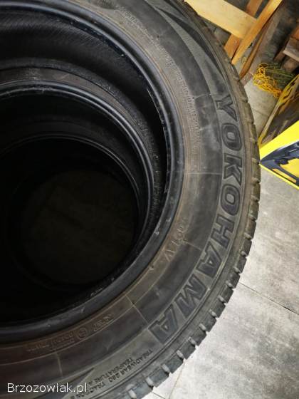 Opony letnie 225/65 R17 YOKOHAMA 4mm -  komplet