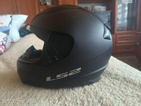 Kask Motocyklowy LS2 Czarno-Czerwony