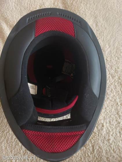 Kask Motocyklowy LS2 Czarno-Czerwony