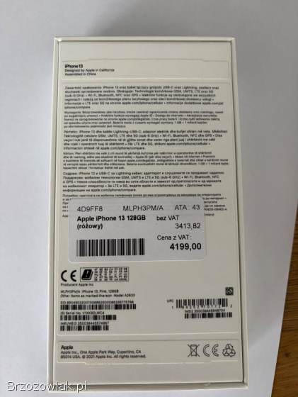 IPhone 13 stan bardzo dobry 950zl