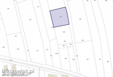 Działka w powiecie Sanockim -  Strachocina.