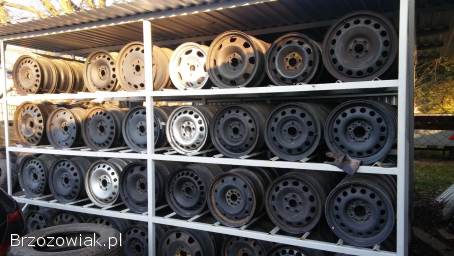 Felgi stalowe i aluminiowe rozm.  od 13 do 19 cali