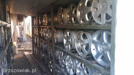 Felgi stalowe i aluminiowe rozm.  od 13 do 19 cali
