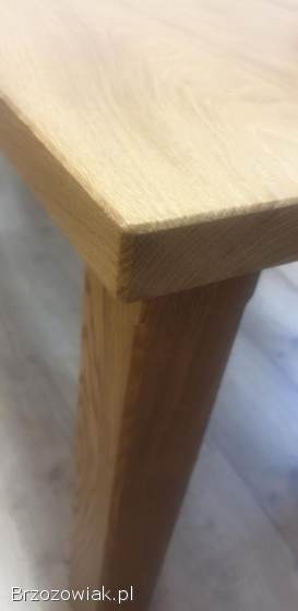 Stół z drewna litego dębu