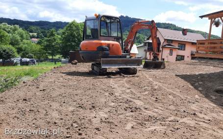 Usługi minikoparką koparką minikoparka koparka wozidło