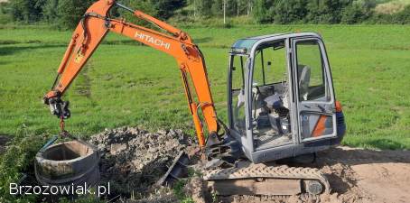 Usługi minikoparką koparką minikoparka koparka wozidło