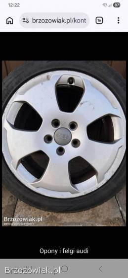 Opony letnie audi