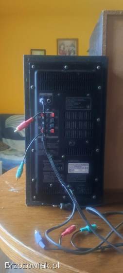 Amplituner Sony plus kolumny UHER i subwoofer