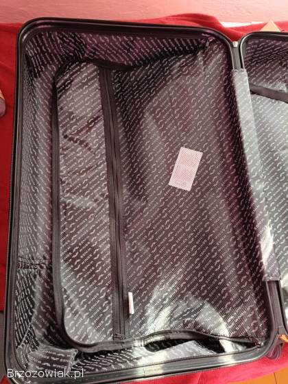 Walizka Wings kolor żółty materiał ABS