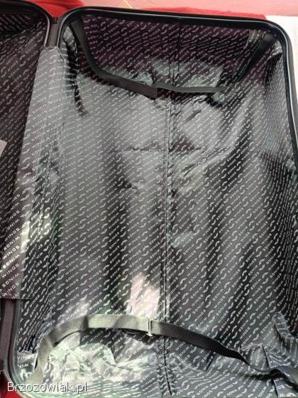 Walizka Wings kolor żółty materiał ABS