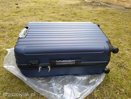 Walizka Wings kolor niebieski ABS