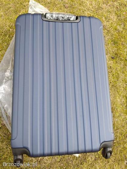 Walizka Wings kolor niebieski ABS