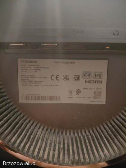 MONITOR SAMSUNG 24 144hz,  VA,  4ms