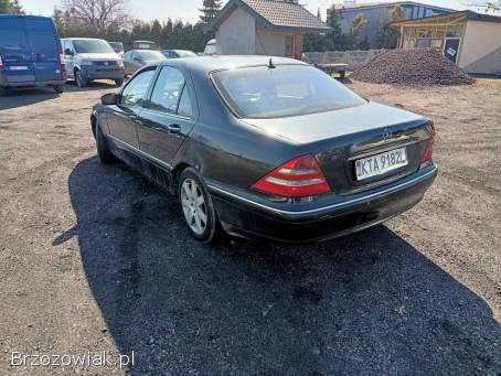 Mercedes-Benz Klasa S 4.  0CDI 250km 02r 2002