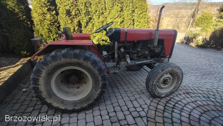 Ciągnik składak 1.  6D +podnośnik,  blokada mostu