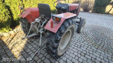 Ciągnik składak 1.  6D +podnośnik,  blokada mostu