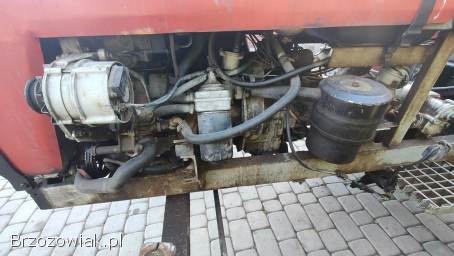 Ciągnik składak 1.  6D +podnośnik,  blokada mostu